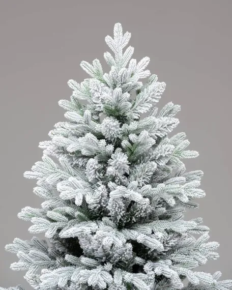 Искусственная елка Пермская заснеженная 120 см., Литая хвоя+ПВХ, ЕлкиТорг (274120)