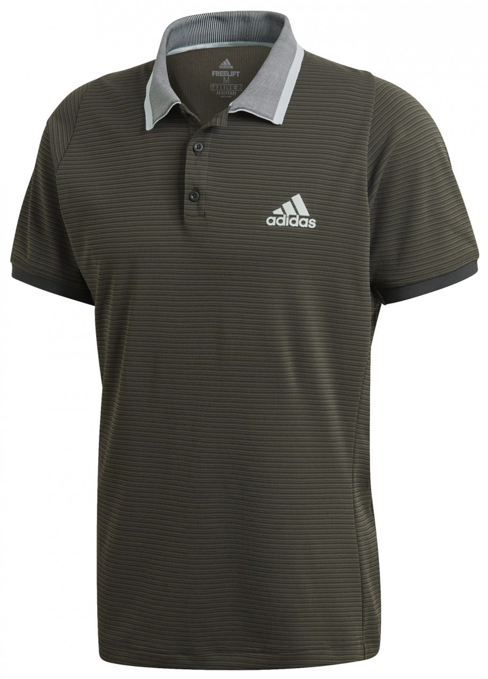 Мужское теннисное поло Adidas Freelift Polo M - зеленый
