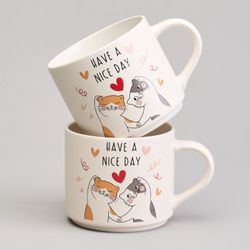 НАБОР КРУЖЕК LEFARD 400МЛ КОТЫ МАЛ.УП.=4шт