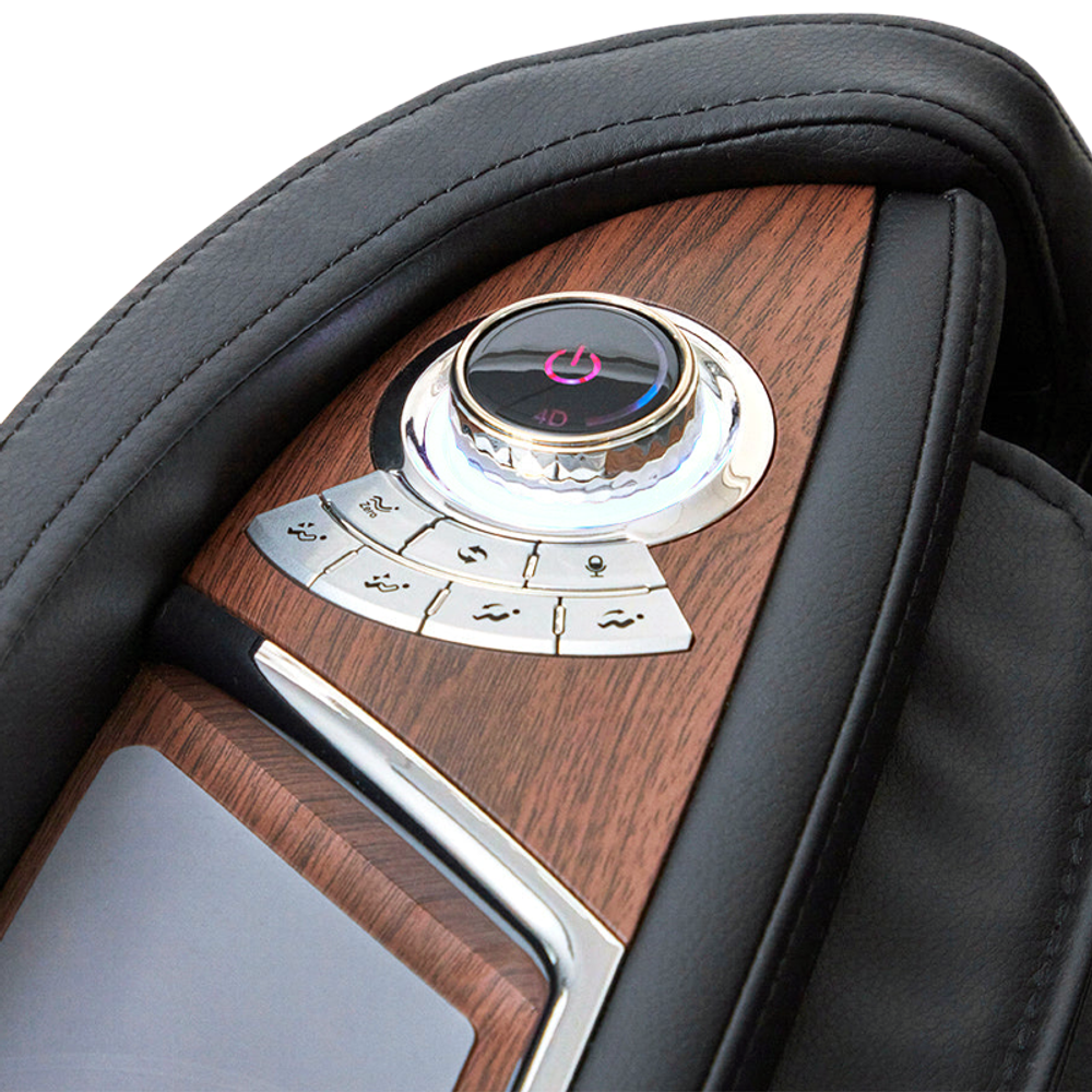 Массажное кресло Ergonova Chronos Silver Black