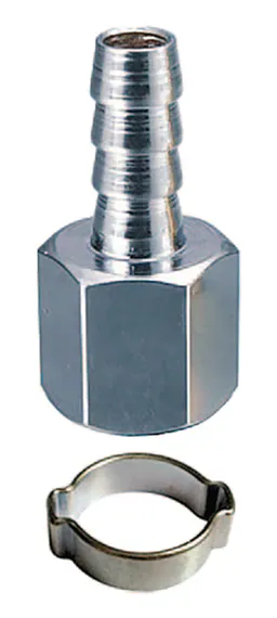 Переходник Fubag с 1/4"F на елочку 6 мм