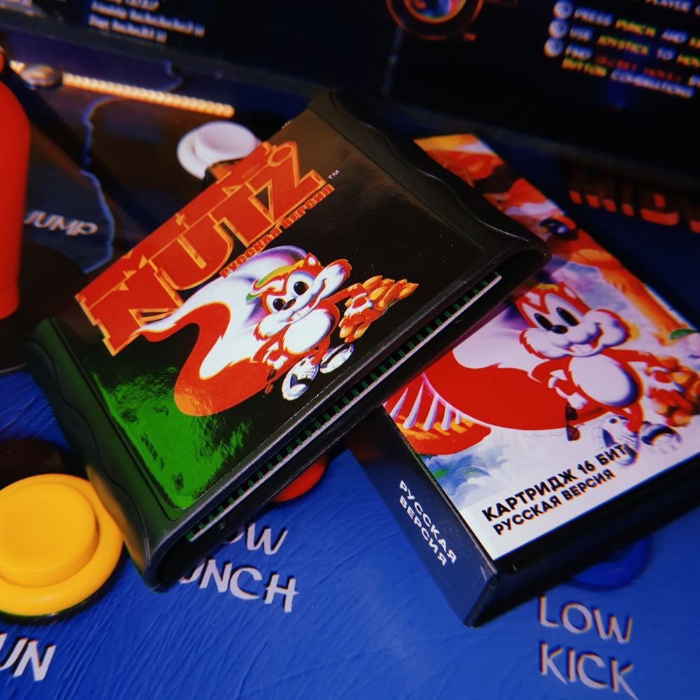 Картридж Mr. Nutz (SEGA, русская версия)