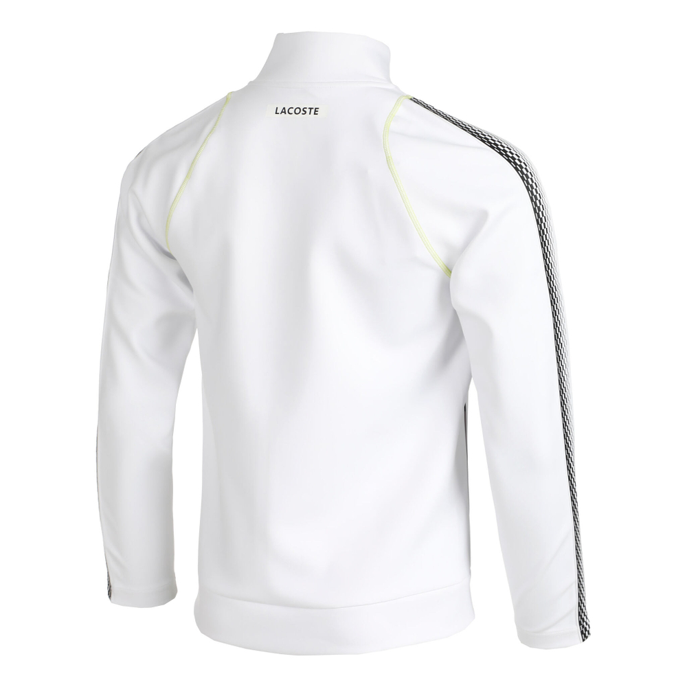 Мужская кофта теннисная Lacoste Sweatshirt Men - White, Yellow