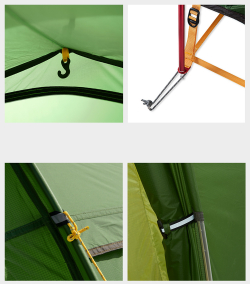 ПАЛАТКА NATUREHIKE OPALUS NH17L001-L
