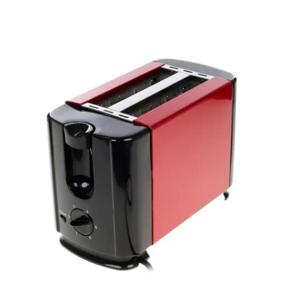 Тостер Яромир ЯР-602 красный с черным