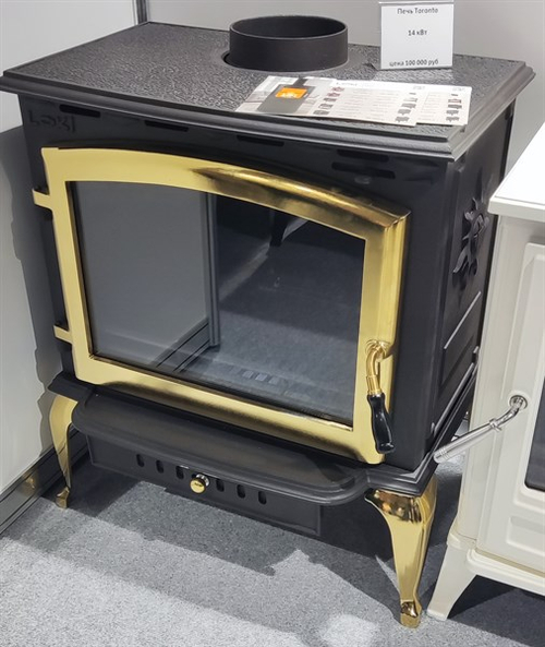 Чугунная печь-камин LOKI Toronto