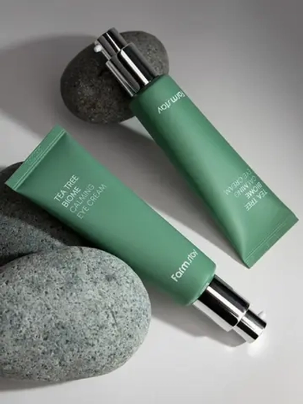 FARMSTAY - КРЕМ ДЛЯ КОЖИ ВОКРУГ ГЛАЗ УСПОКАИВАЮЩИЙ TEA TREE BIOME CALMING EYE CREAM, 50 ML