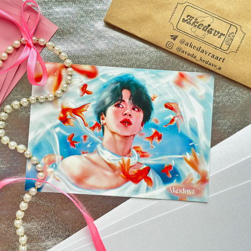 Арт принт / Akedavr / BTS / Чимин #1