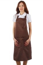 Фартук «Гриль» коричневый