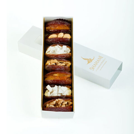 Подарочный набор сухофруктов и фиников Mini Pack Sefid Shahani 7 шт 80210178 Иран