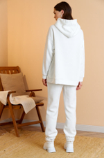 3892 Брюки женские (молочный)