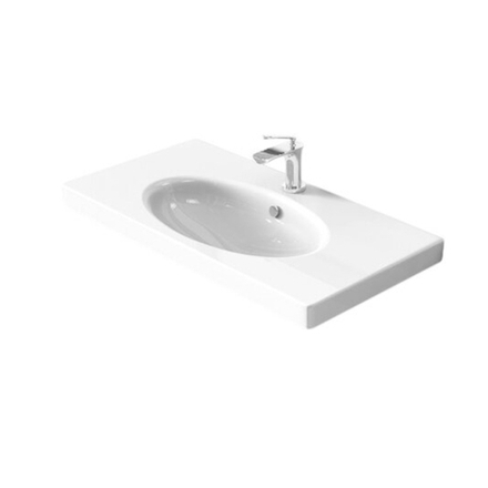 Умывальник "Next-70" белый, с отв, без кроншт (Sanita Luxe)