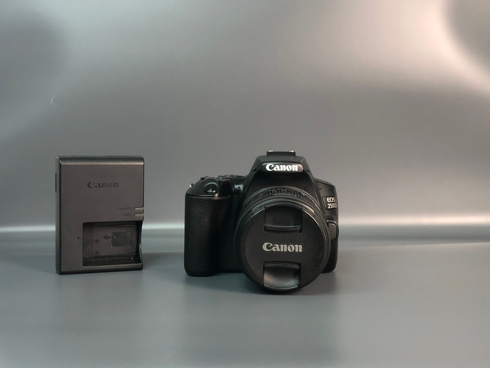 Canon 250D + 18-55mm 4-5.6 IS STM 26.000 кадров