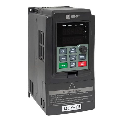 Преобразователь частоты 1,5/2,2кВт 3x400В VECTOR-100 EKF PROxima
