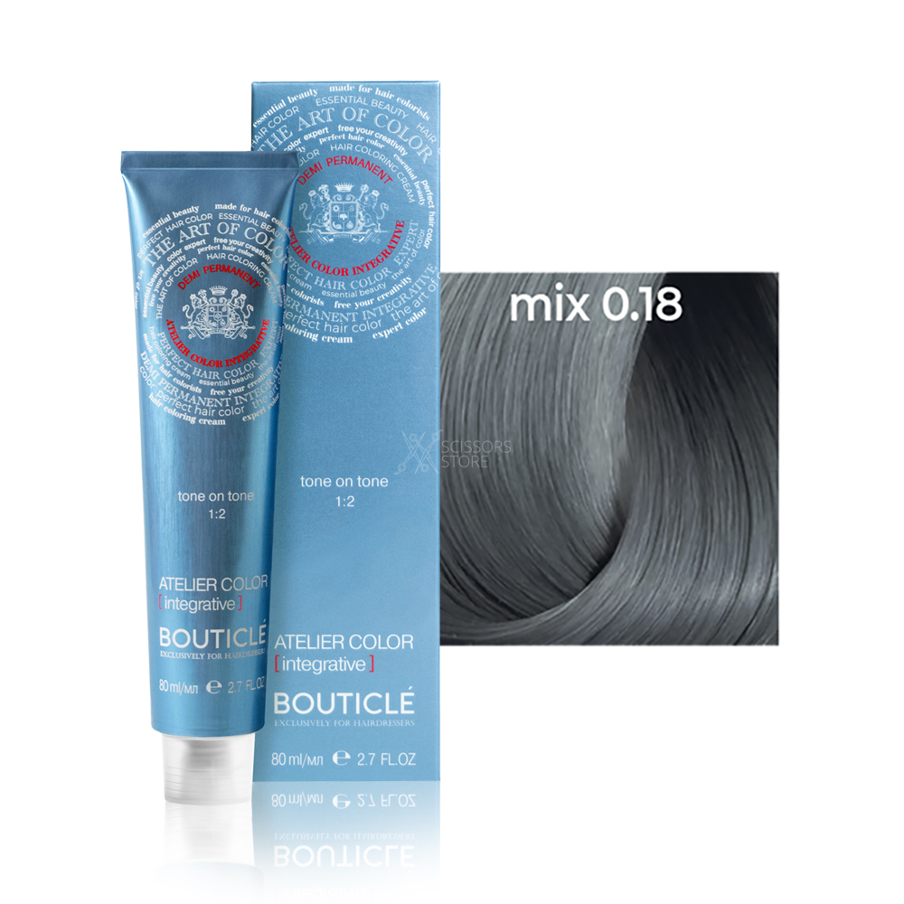 Полуперманентный краситель для тонирования волос Bouticle Atelier Color Intergative