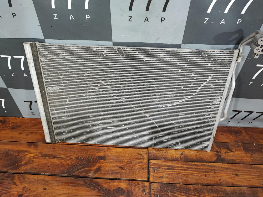 Радиатор кондиционера Volkswagen Touareg 2 10-18 Б/У Оригинал 7P0820411B