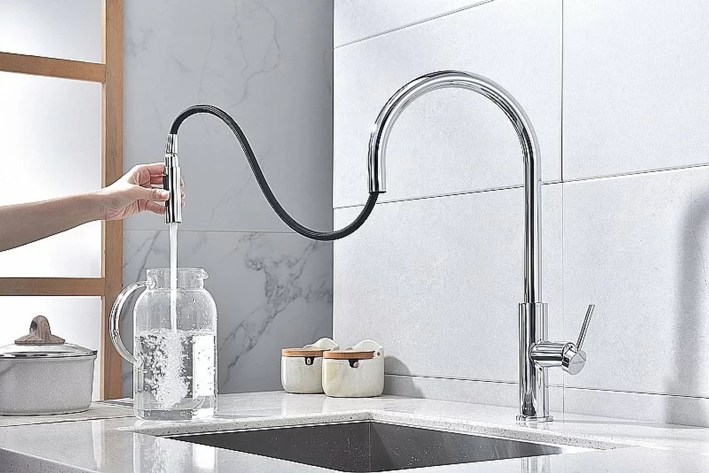 Смеситель для кухни Paulmark Senso Se215180-CR хром