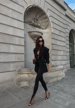 61BS22_BF Лосины со штрипками из бифлекса через палец shine