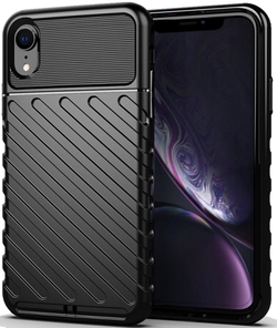 Чехол для iPhone XR цвет Black (черный), серия Onyx от Caseport