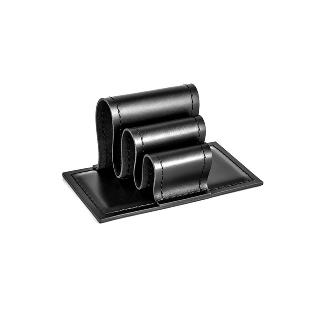 Визитница из двухслойной кожи Cuoietto с металлической вставкой 155*85*80 (CHBCMet155-85-80)