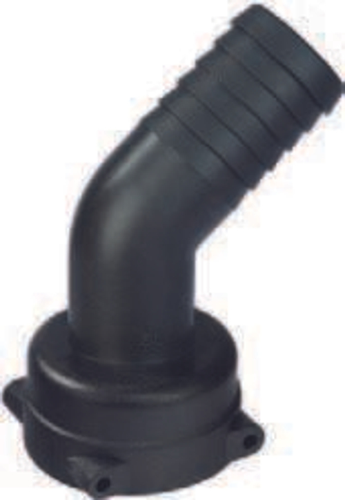 Штуцер G3 угловой 45°T9F, 75мм пластик Италия ЭкоПром(0кг;) - арт.557263
