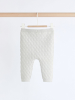 Вязаный джемпер и легенсы в комплекте для малышей Next Q94-934, Мятный