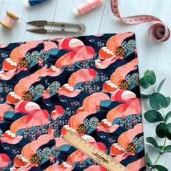 Ткань премиум бифлекс призрачные завитки