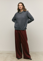 Джемпер из шерсти енота