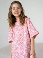 Футболка для девочки розовая