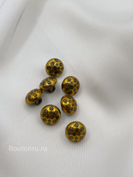 Пуговицы ЛВ. состаренное золото (бронза)