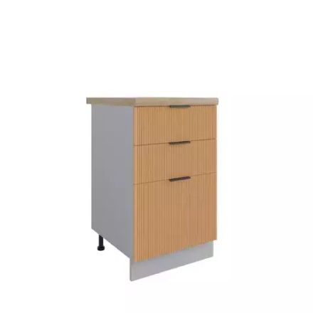 Кухня Модуль СЯБ 500 Мелисса Горчица Скин