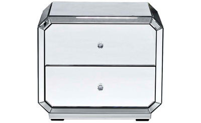 KFC939 Тумба прикроватная зеркальная 588*424*505