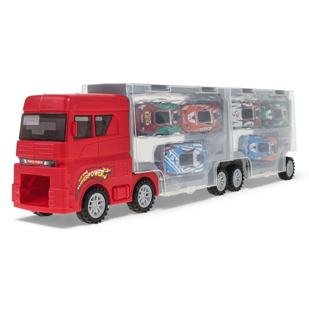 Автовоз +6 машинок, в ассорт. коробка F3555-23