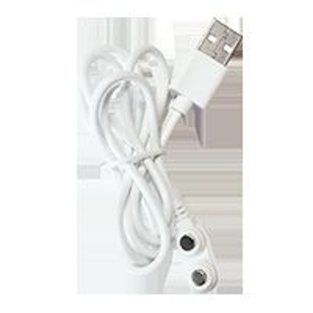 Розовый клиторальный стимулятор Caress с 5 заменяемыми насадками (Цвет: розовый)