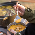 Набор столовых приборов Naturehike 5 в 1 (нож, 2 вилки, 2 ложки), нержавеющая сталь, орех, в чехле