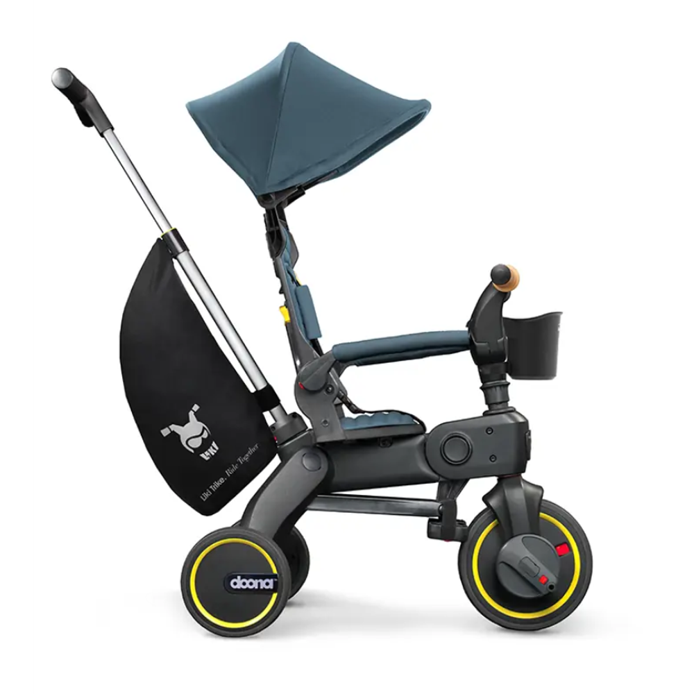 Детский складной трехколесный велосипед Doona Liki Trike S5, Ocean Blue