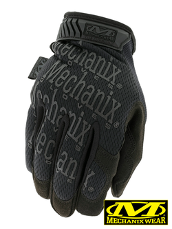 Перчатки полнопалые Mechanix Original (оригинальные). Чёрные