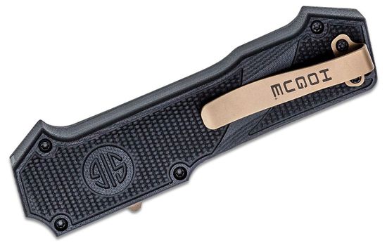 Складной нож Hogue "SIG Sauer COMPOUND" HG/36030 c клинком из стали CPM-S30V, рукоять G10 / алюминий