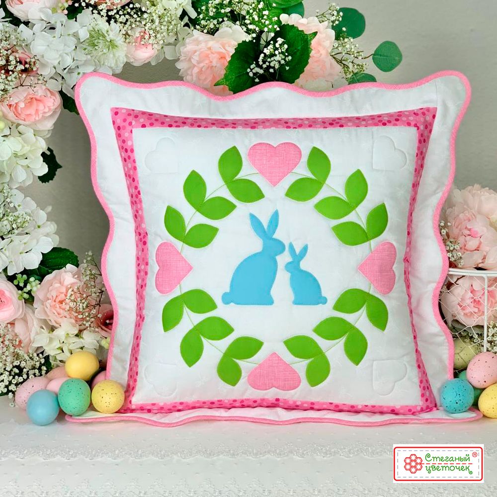 Шаблон для стежки  и аппликации "Лепесточки" (арт. T45)