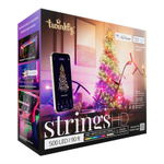 Умная уличная гирлянда «Нити» Twinkly Strings HD, RGB + W (27,5 м, 500 светодиодов)