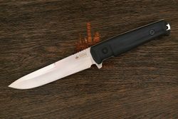 Нож тактический Kizlyar Supreme Alpha, клинок 150мм, сталь D2, рукоять кратон, ножны камо