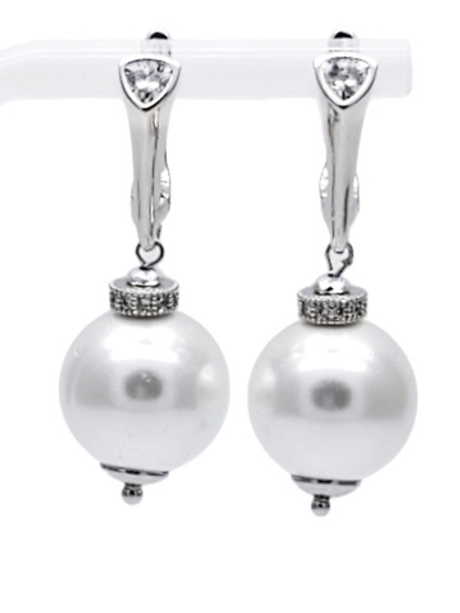 91002043 Серьги Selena Pearls