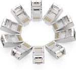 Коннектор RJ-45 (FTP) CAT 6, 10шт., NW111 UGREEN 20333