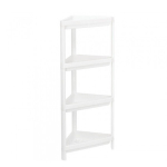 Этажерка треугольная (4 секции) 335x335x180 полки с бортиками М2707