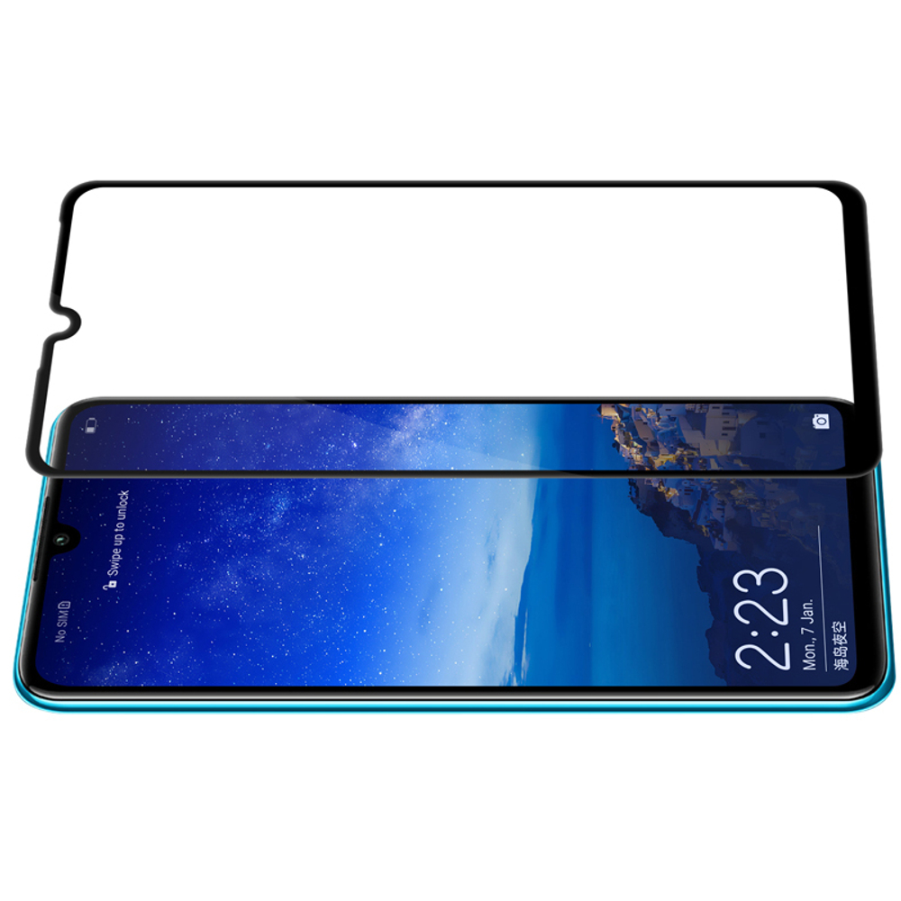 Закаленное стекло 6D с олеофобным покрытием для Huawei P30 Lite, Honor 20 Lite, 20s и Nova 4e, черные рамки, G-Rhino 6D