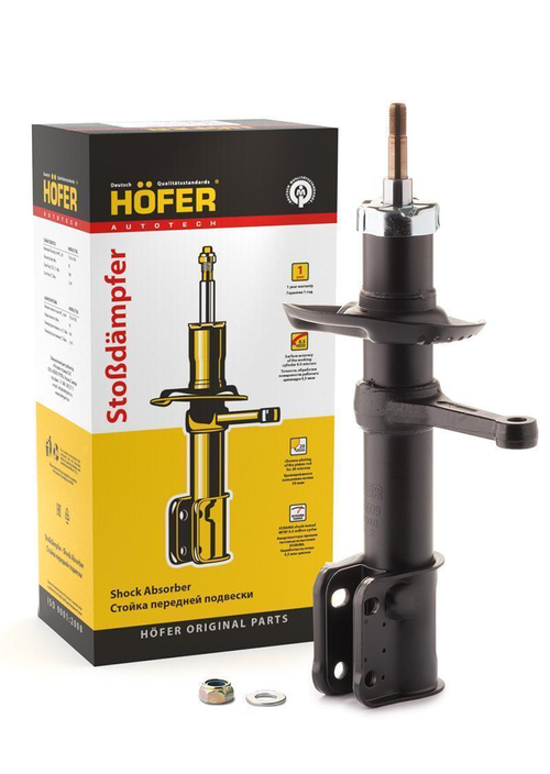 Стойка передняя ВАЗ 2170 Приора левая Hofer