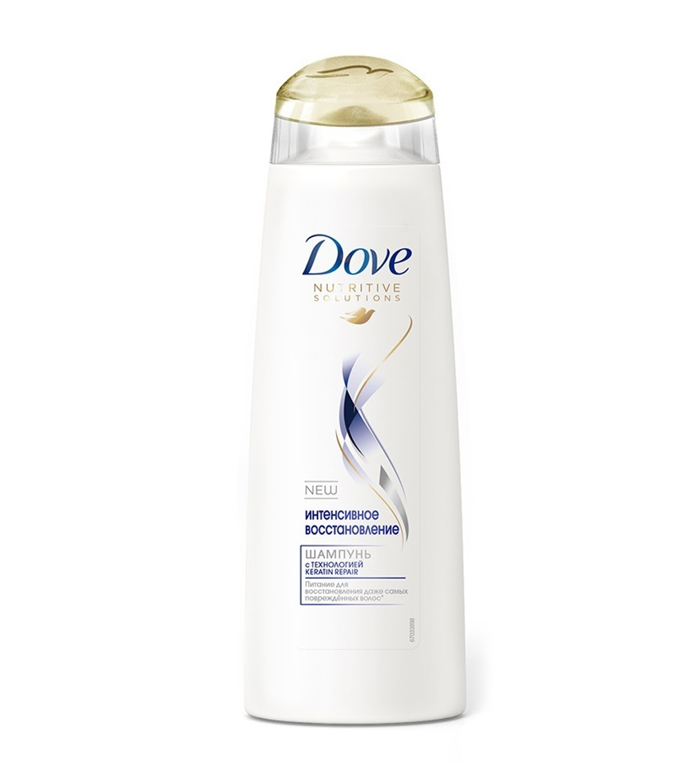 Dove HAIR THERAPY Шампунь для волос Иитенсивное восстановление, 380 мл