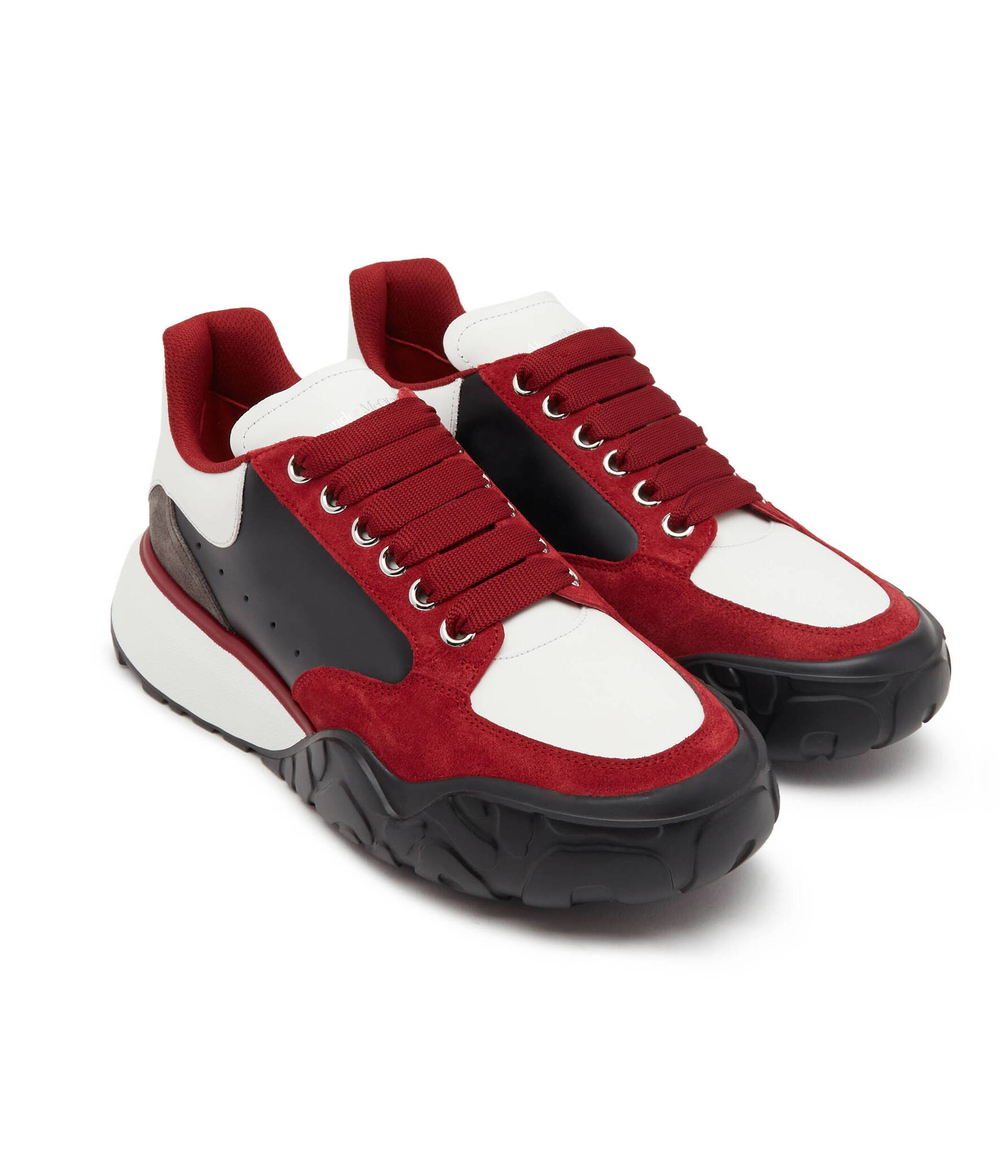 Кожаные кроссовки Alexander McQueen - красный(667799 WID6J)