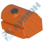 Бак системы увлажнения 250л с крышкой, со сливом Анион 250 л.(670x720x710см;оранжевый) - арт.559539