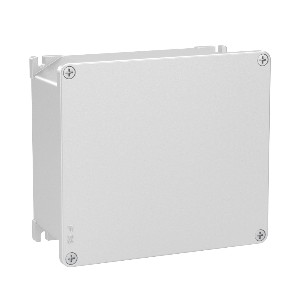 Коробка ответвительная алюминиевая окрашенная, IP66/IP67, RAL9006, 178х155х74мм